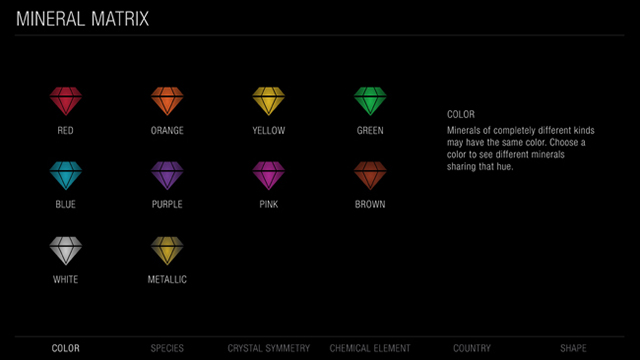 Mineral Matrix Screen